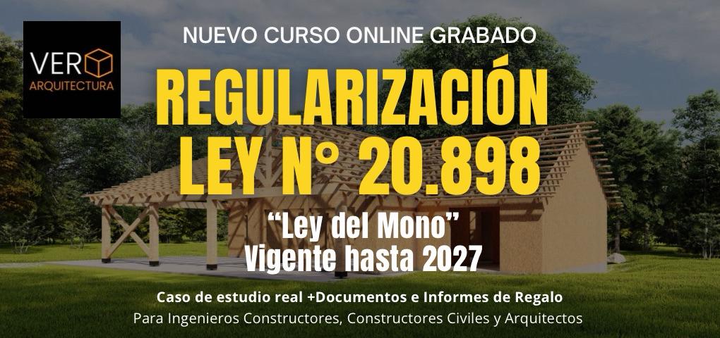 Regularización por Ley N° 20.898 (Ley del Mono)