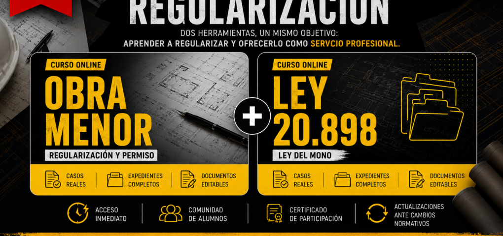 PACK DUO | OBRA MENOR + LEY 20.898 (LEY DEL MONO)